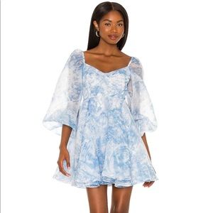 Blue Selkie dress, size Large